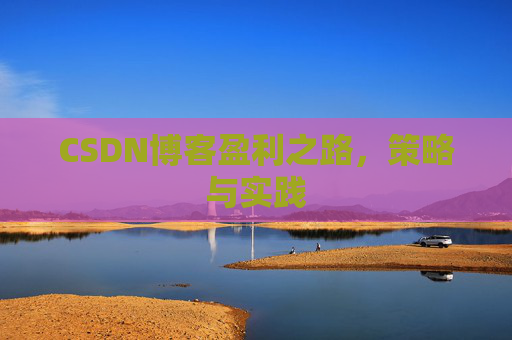 CSDN博客盈利之路，策略与实践