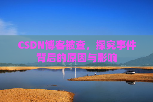 CSDN博客被查，探究事件背后的原因与影响